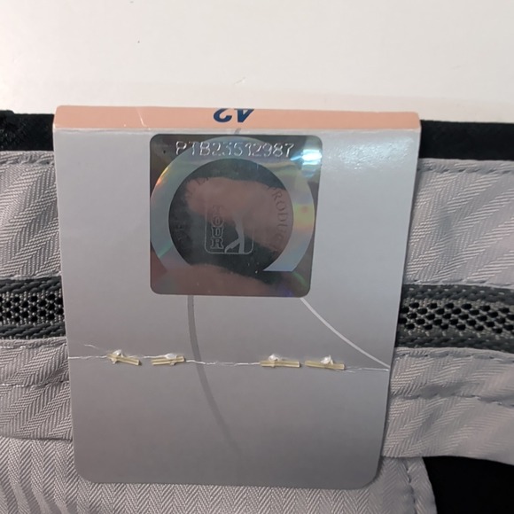 NEW Champions Tour Shorts Golf 100%‎ Polyester Men's 42 Black Stretch - Picture 9 of 11